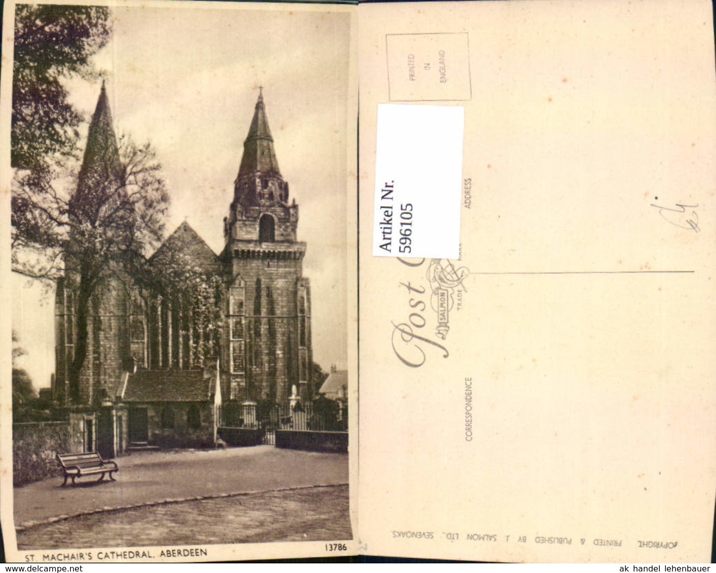 596105,St Machairs Cathedral Aberdeen United Kingdom - Sonstige & Ohne Zuordnung