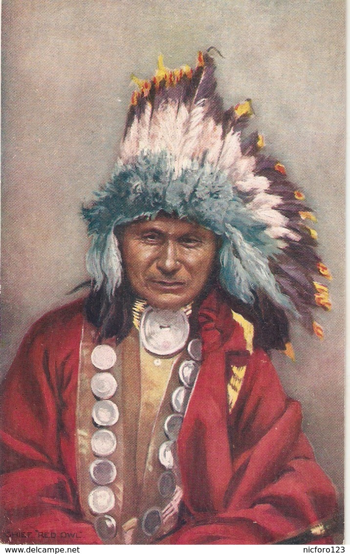 "Red Owl" Tuck Indian Chiefs Series PC # 2471 - Tuck, Raphael