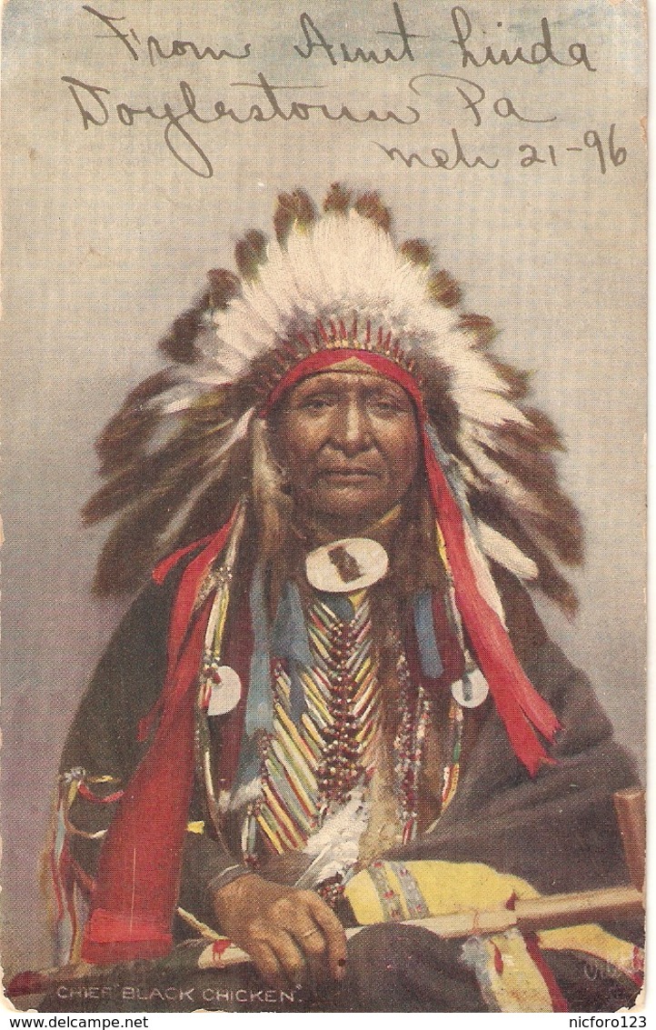"Black Chicken"Tuck Indian Chiefs Series PC # 2471 - Tuck, Raphael