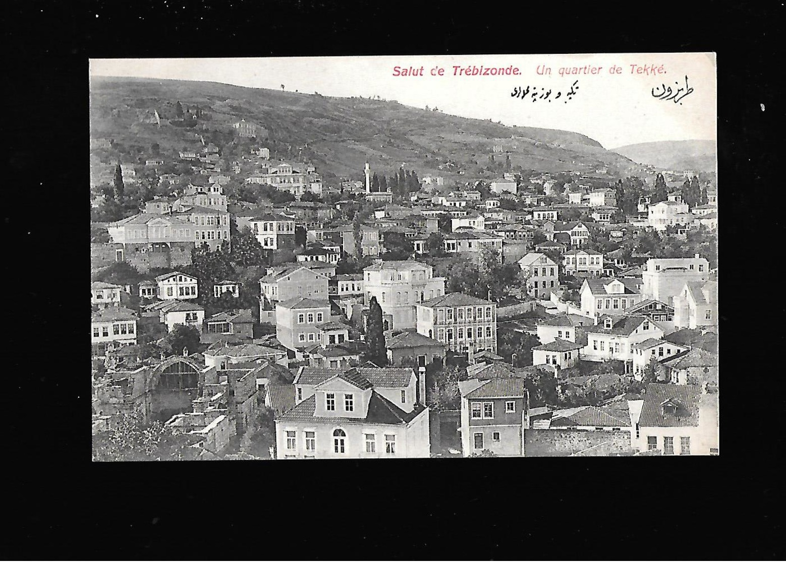 C.P.A. DE TREZIBONDE EN TURQUIE... - Turquie