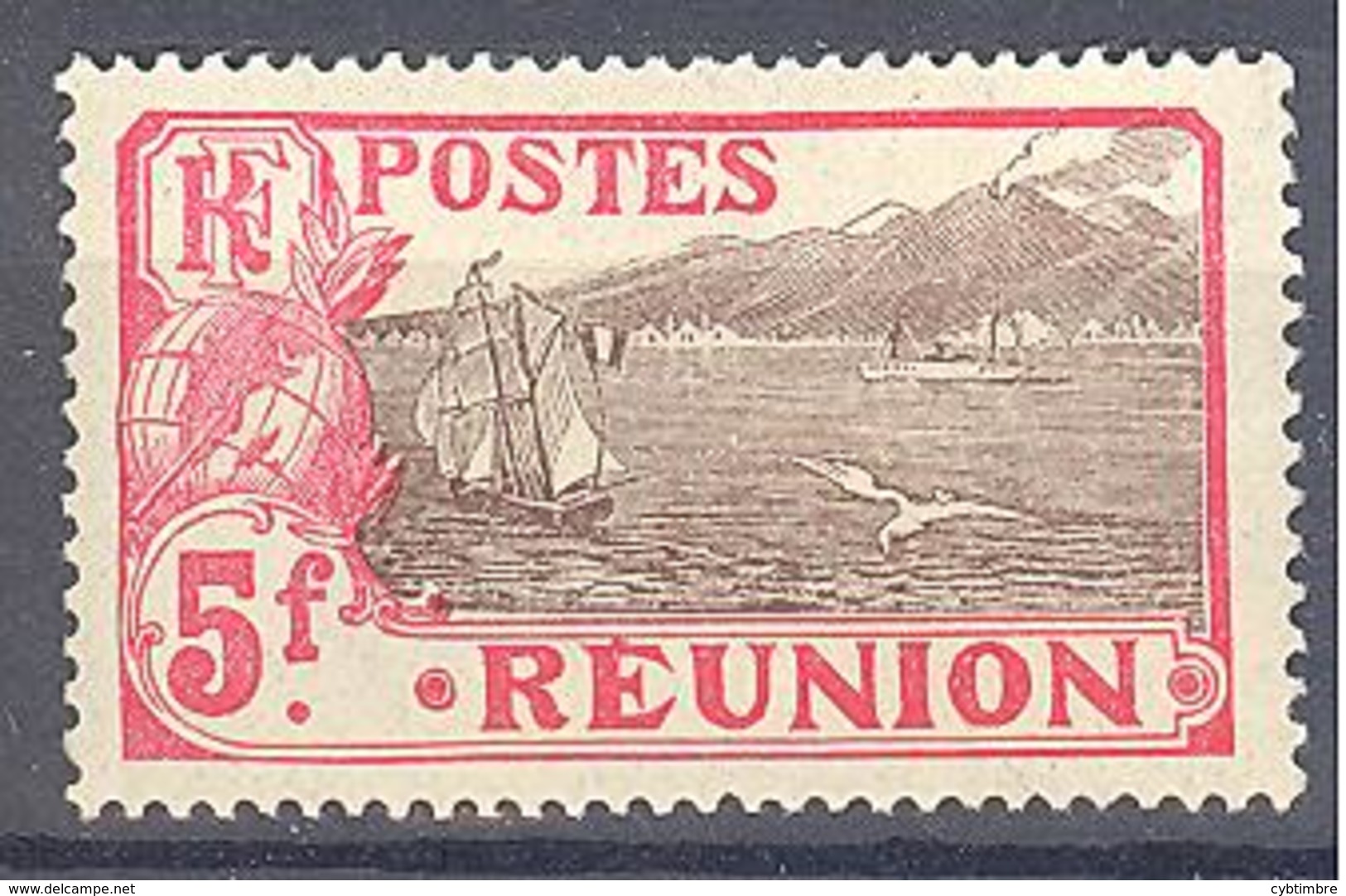 Réunion: Yvert N° 71* - Neufs