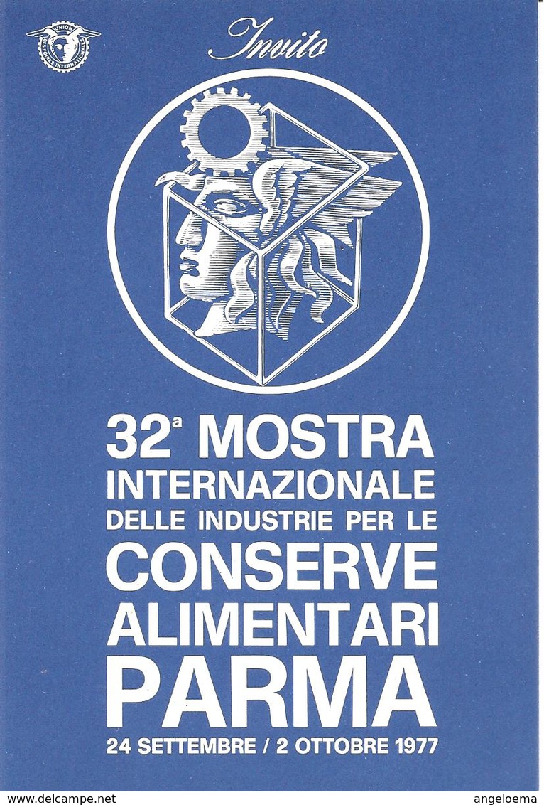 ITALIA - 1977 PARMA  32^ Mostra Int. Conserve Su Cartolina Speciale - Alimentation