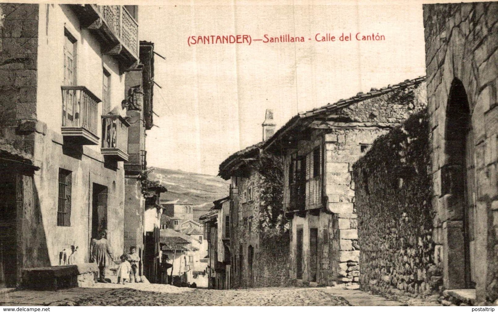 SANTILLANA. CALLE DEL CANTON - Cantabria (Santander)