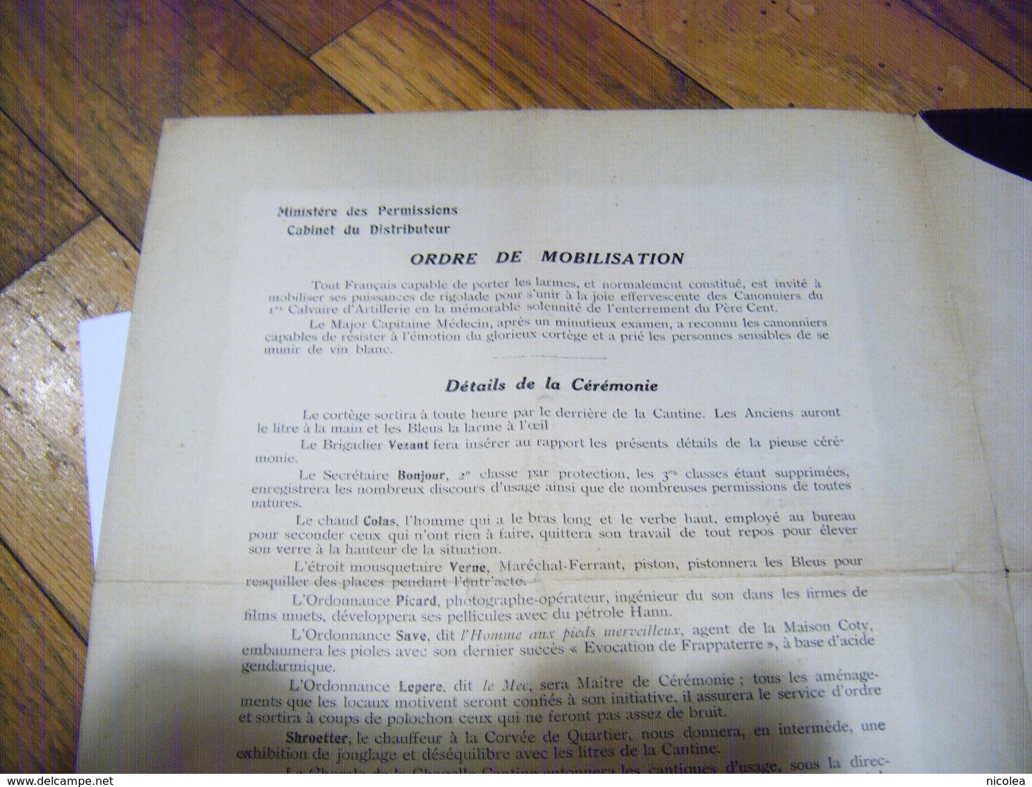 PERE CENT - 1er RADA AUXONNE VILLA MAREY MONGE CLASSE 1932 - AUXONNE COTE D'OR - Documents