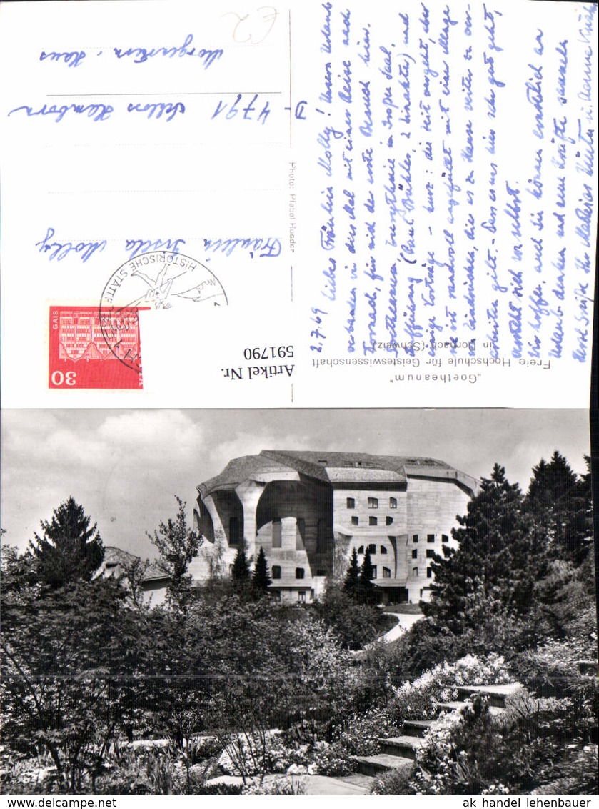 591790,Dornach Goetheanum Freie Hochschule Switzerland - Dornach