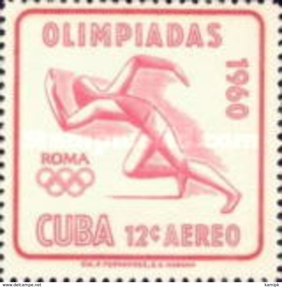 USED  STAMPS Cuba - Olympic Games	-1960 - Used Stamps