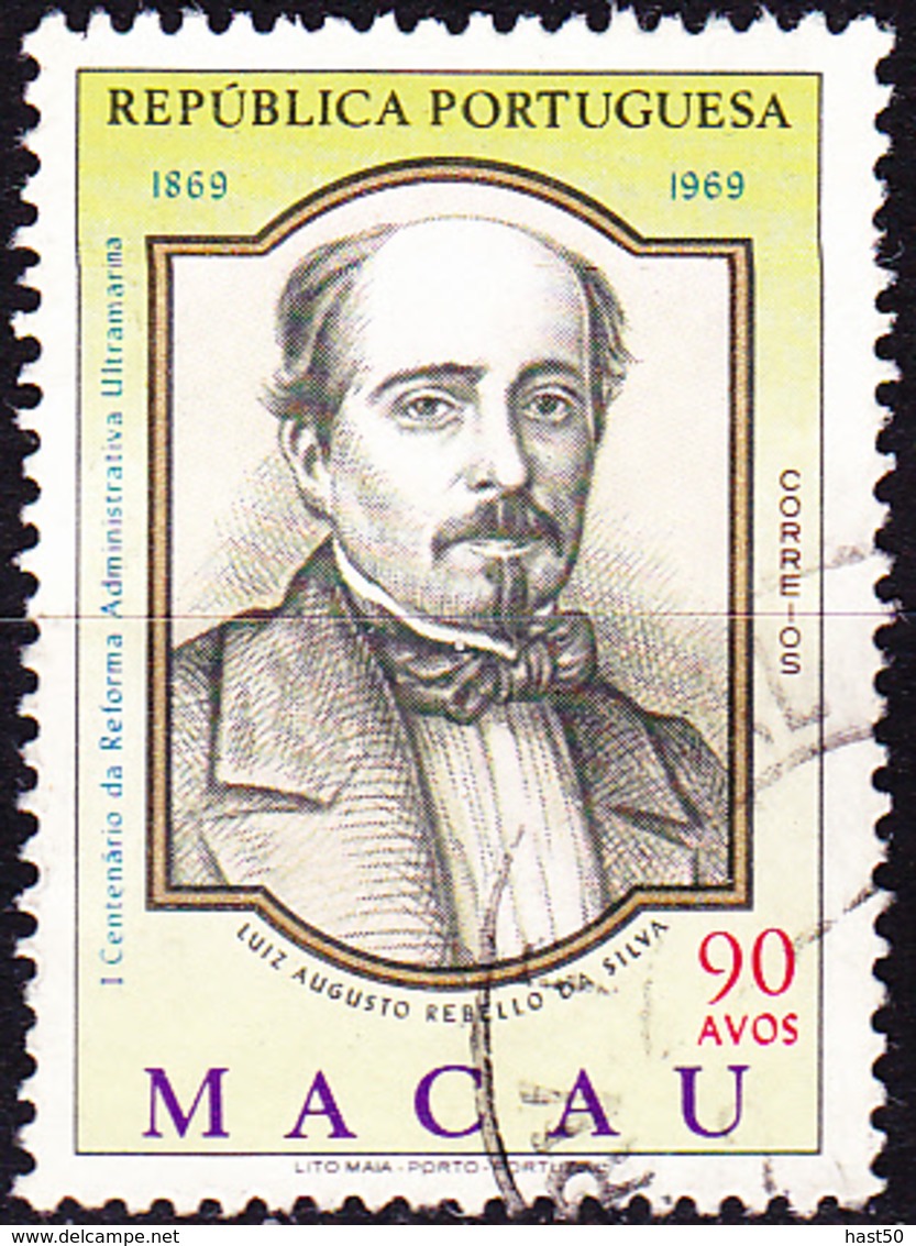 Macau - Luiz Augusto Rebello Da Silva (MiNr. 447) 1969 - Gest Used Obl - Used Stamps