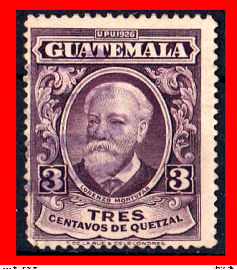 GUATEMALA (AMERICA DEL NORTE) SELLO AÑO 1926 - Guatemala