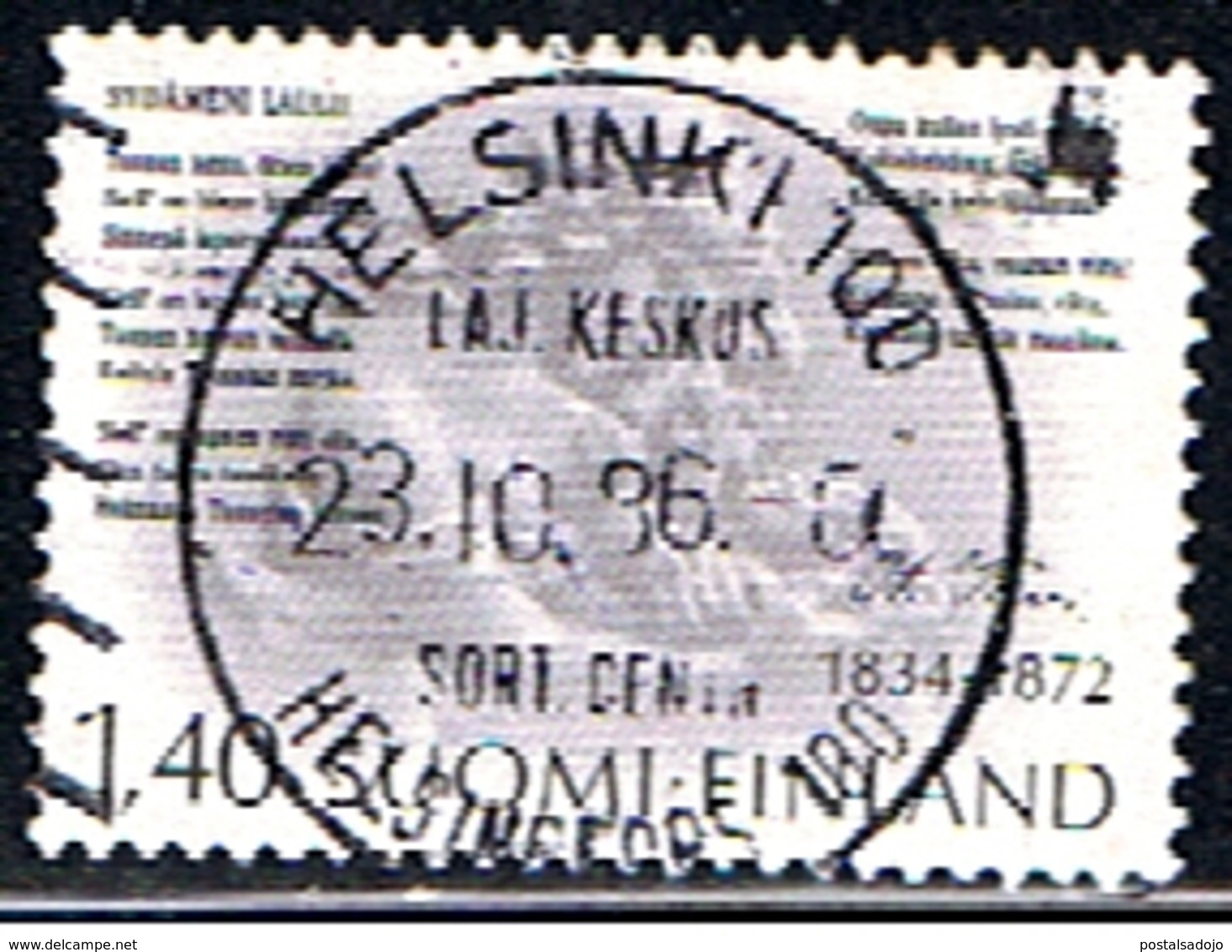 FINLANDIA 214 // YVERT 915 // 1984 - Oblitérés