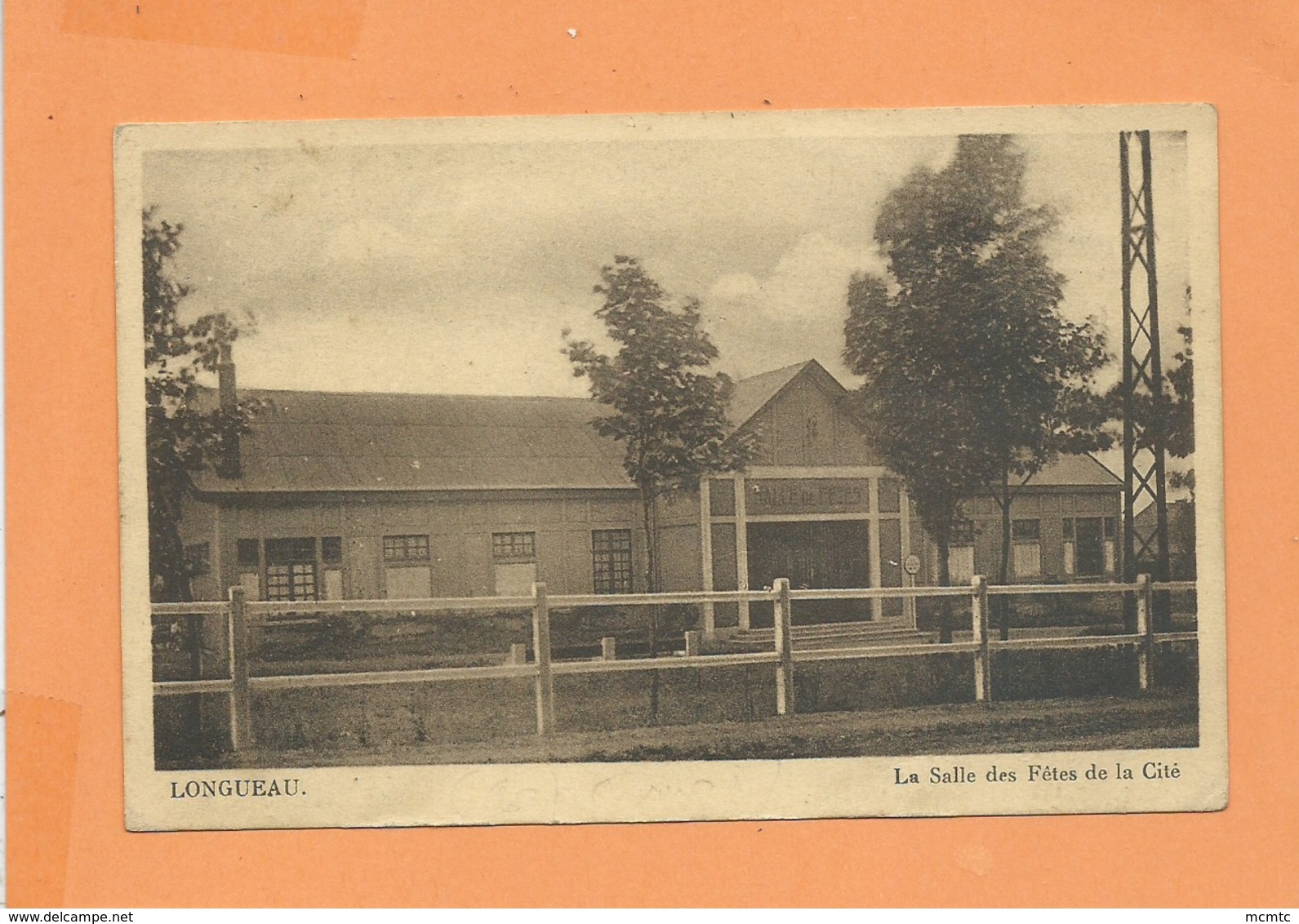 CPA   -  Longueau  - La Salle Des Fêtes De La Cité - Longueau
