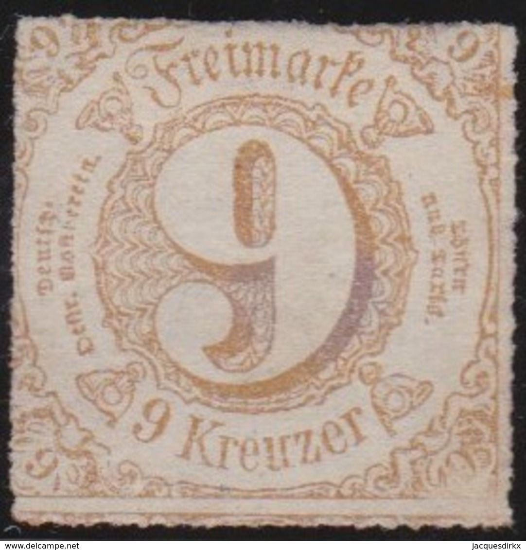 Thurn&Taxis   .   Michel     . 44   .    (*)    .    Kein Gummi    . / .    No Gum - Sonstige & Ohne Zuordnung