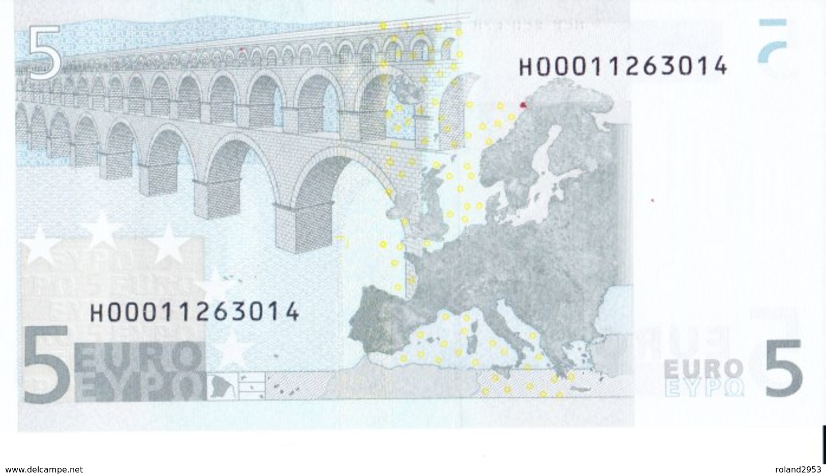 5 Euro Slovenia E010 UNC - 5 Euro