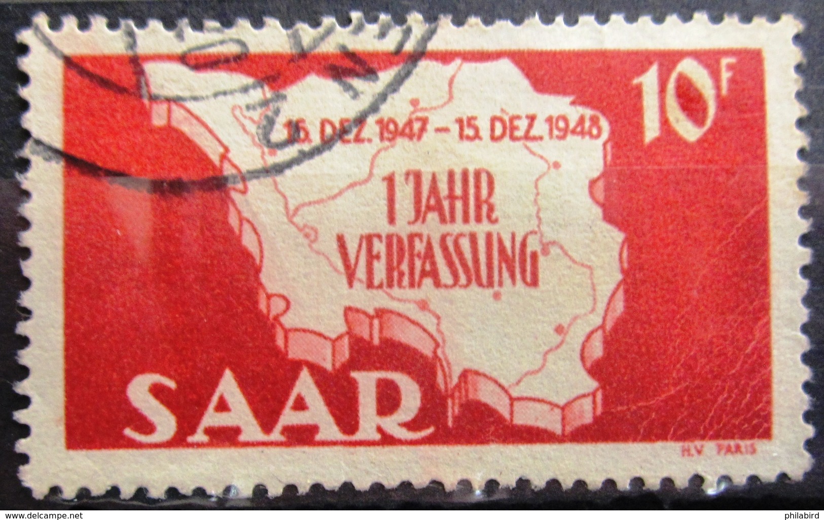 SARRE                    N° 248                  OBLITERE - Used Stamps
