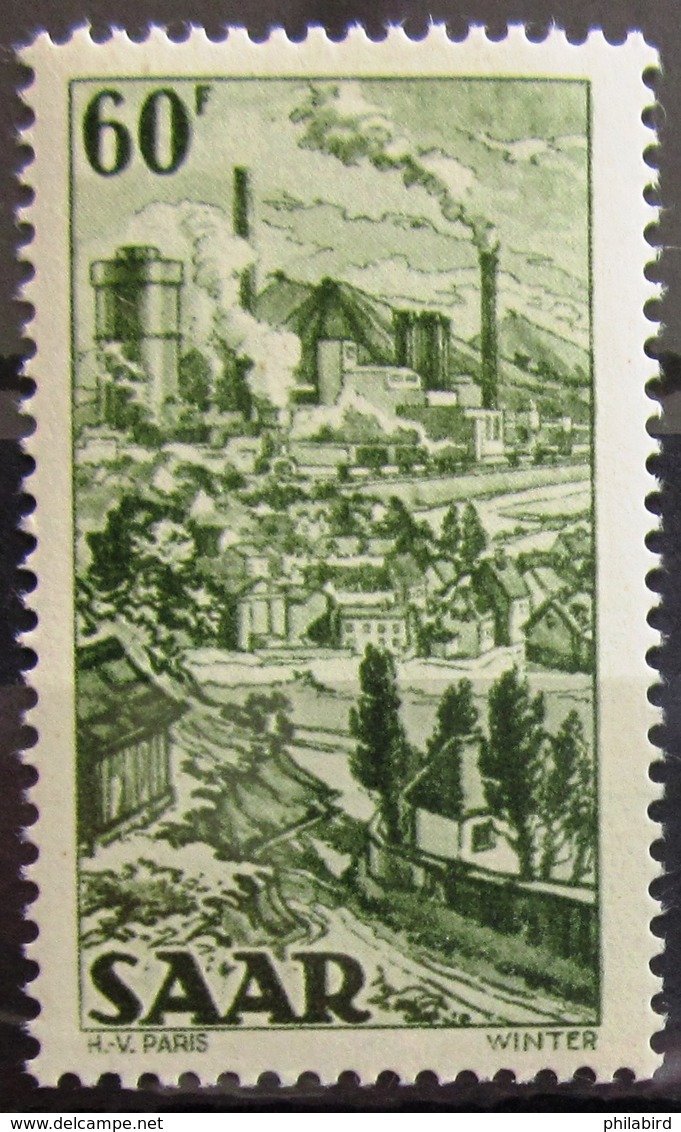 SARRE                    N° 290                 NEUF* - Unused Stamps