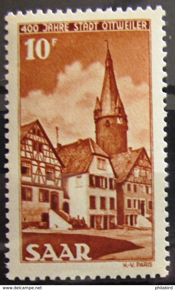 SARRE                    N° 276                 NEUF* - Unused Stamps
