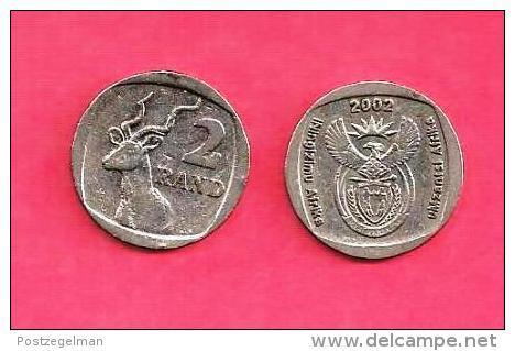 SOUTH AFRICA, 2002, Circulated Coin, 2 Rand Kudu,  , C 1345 - Zuid-Afrika