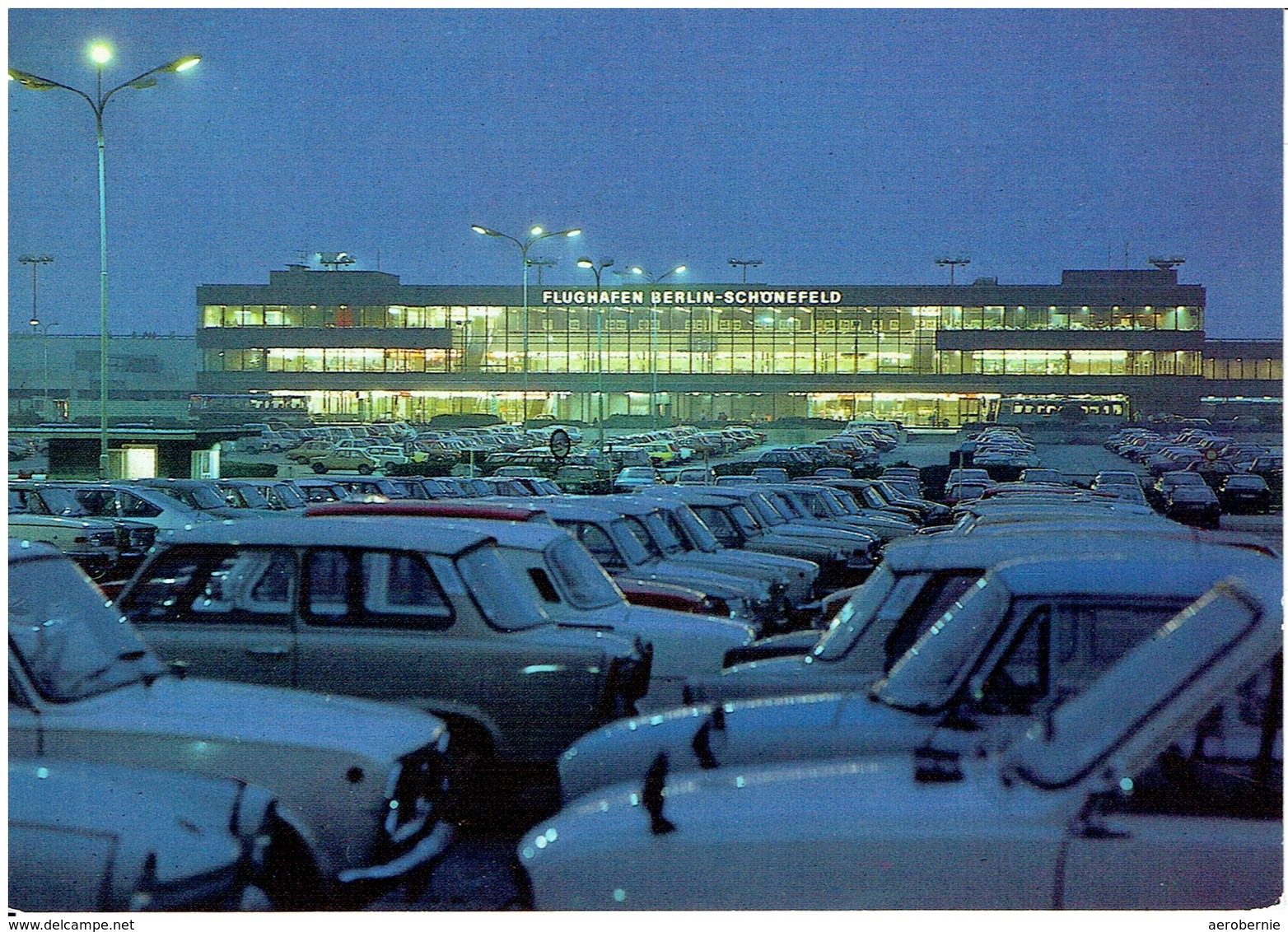 Flughafen Berlin-Schönefeld / Interflug-Airline Issue - Aerodrome