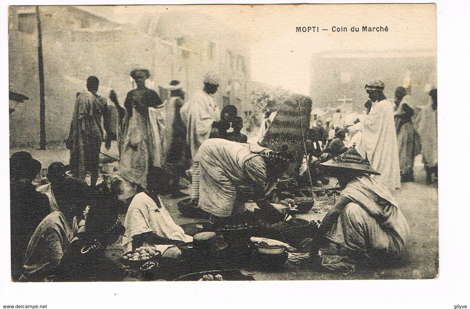 CPA.Mali. Mopti. Coin Du Marché   (F.187) - Mali