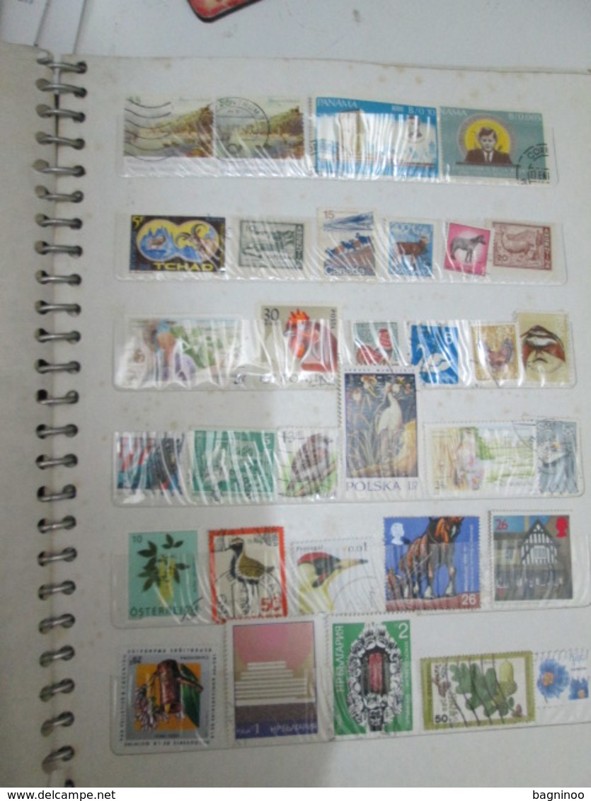 Lot Of ????????????????????? Stamps With Album - Lots & Kiloware (mixtures) - Max. 999 Stamps