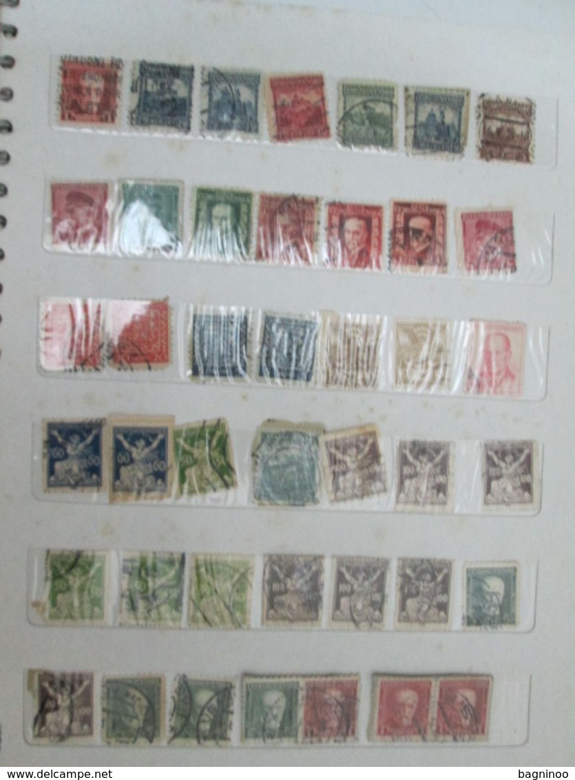 Lot of ????????????????????? stamps with album