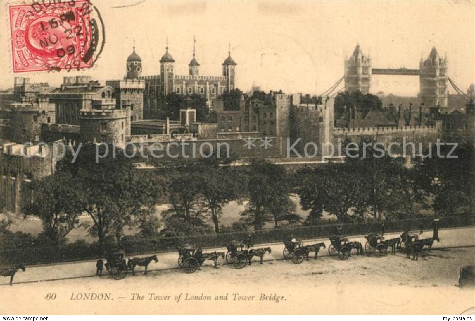 73508182 London The Tower Of London And Tower Bridge London - Other & Unclassified