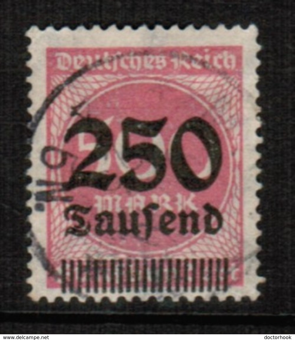 GERMANY  Scott # 260 VF USED (Stamp Scan # 471) - Used Stamps