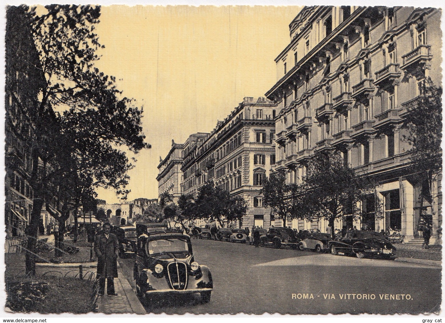 ROMA - VIA VITTORIO VENETO, Unused Postcard [23080] - Other & Unclassified