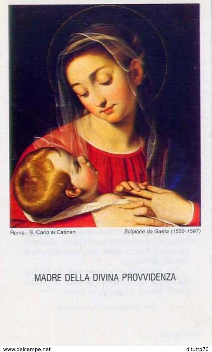 Santino - Madre Della Divina Provvidenza - E1 - Andachtsbilder