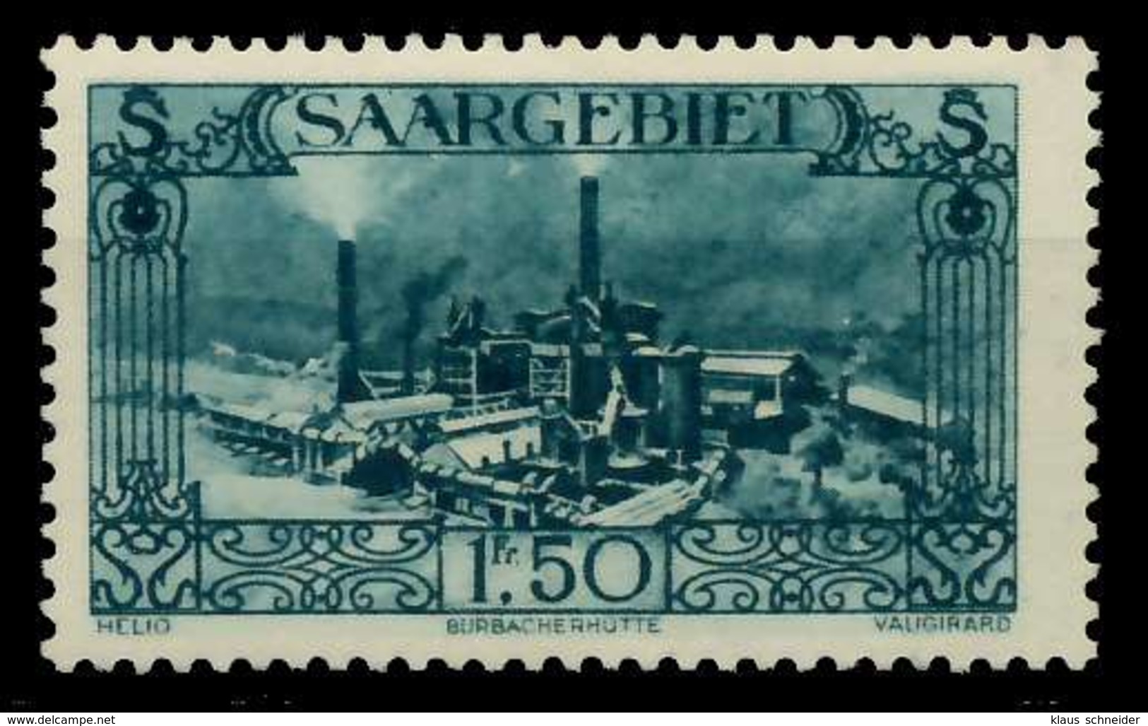 SAARGEBIET 1926 Nr 118 Ungebraucht X78B302 - Ungebraucht