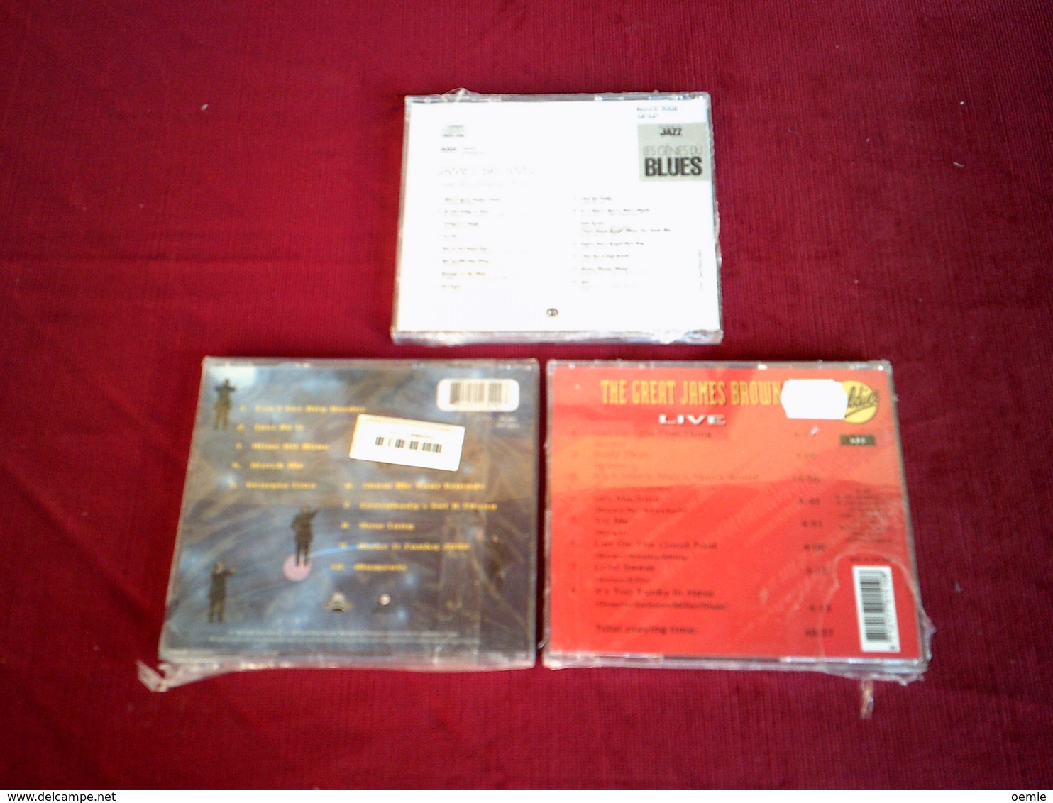 JAMES  BROWN   COLLECTION DE 3 CD ALBUM  + 1 CD SINGLE - Collezioni