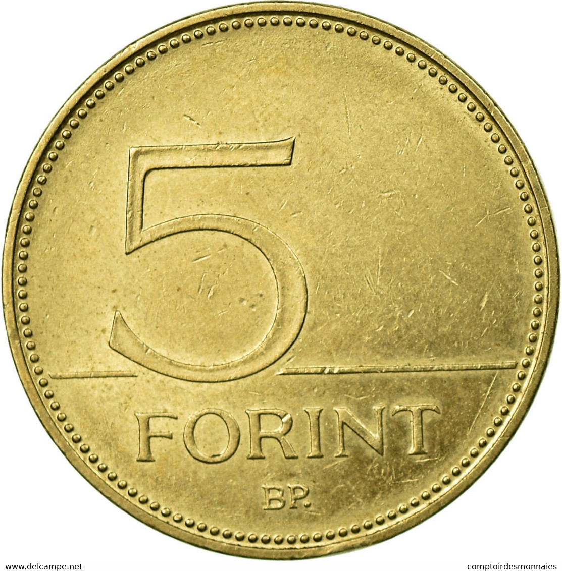 Monnaie, Hongrie, 5 Forint, 2006, Budapest, TTB, Nickel-brass, KM:694 - Hongrie