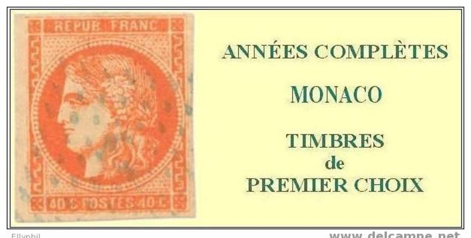 Monaco, Année Complète 1995, N° 1971 à N° 2025** Y Et T Avec BF Et Carnet "Flore" - Full Years