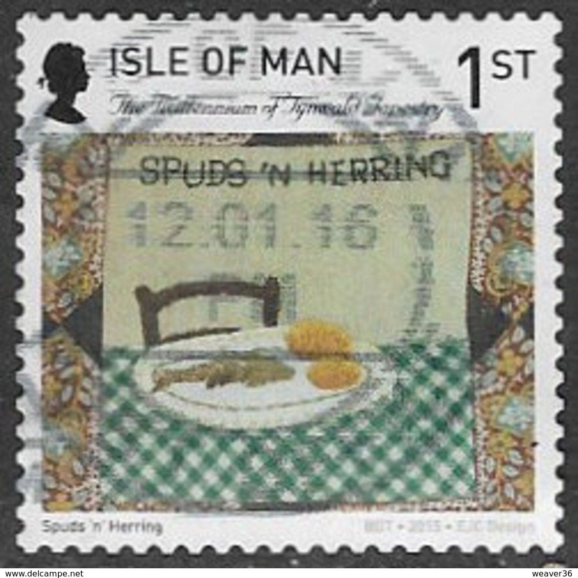 Isle Of Man SG1991 2015 Tynwald Tapestry 1st  Good/fine Used [39/32007/ND] - Isle Of Man