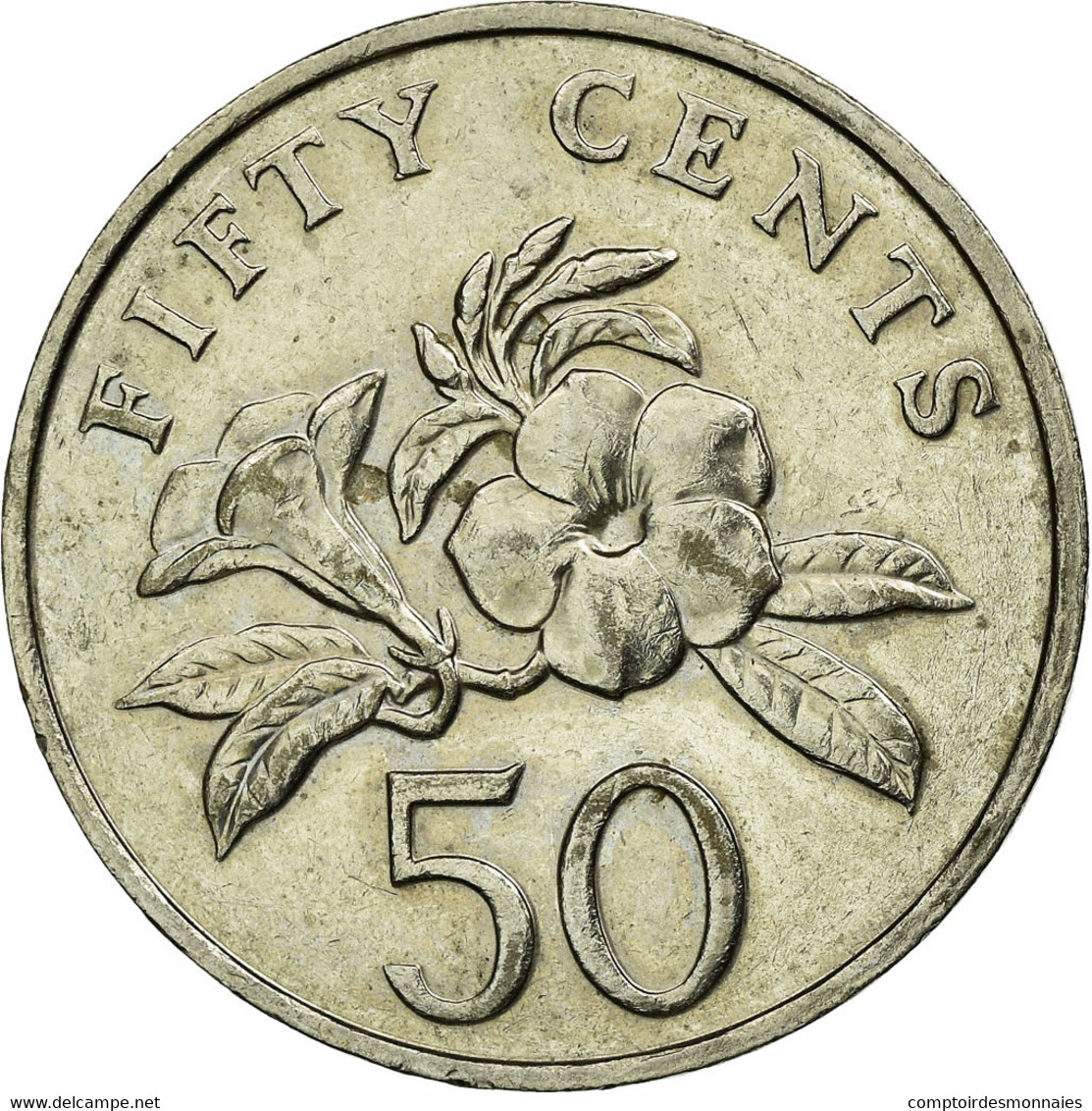 Monnaie, Singapour, 50 Cents, 2009, Singapore Mint, TTB, Copper-nickel, KM:102 - Singapour