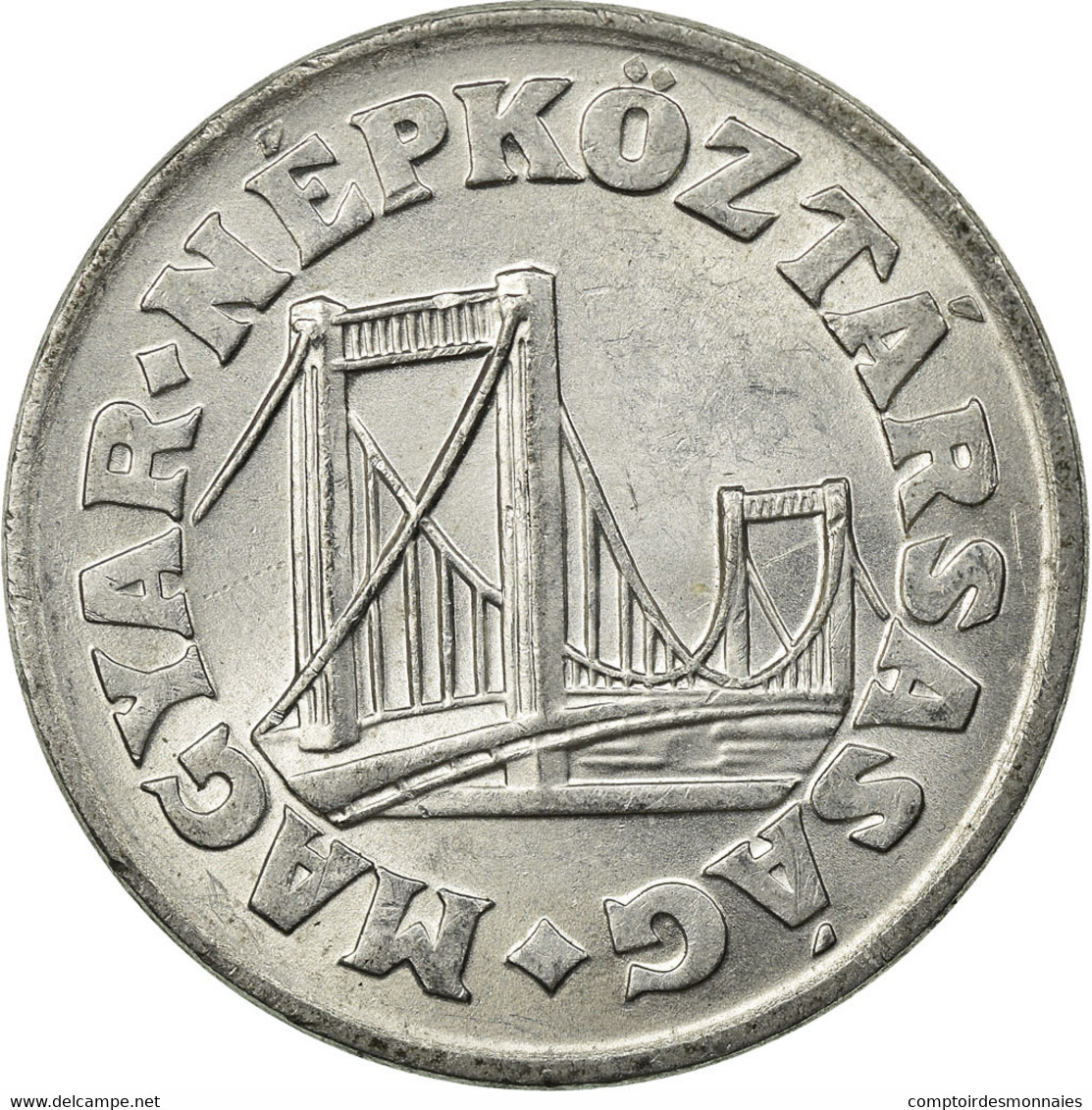 Monnaie, Hongrie, 50 Fillér, 1982, Budapest, TTB, Aluminium, KM:574 - Hongrie