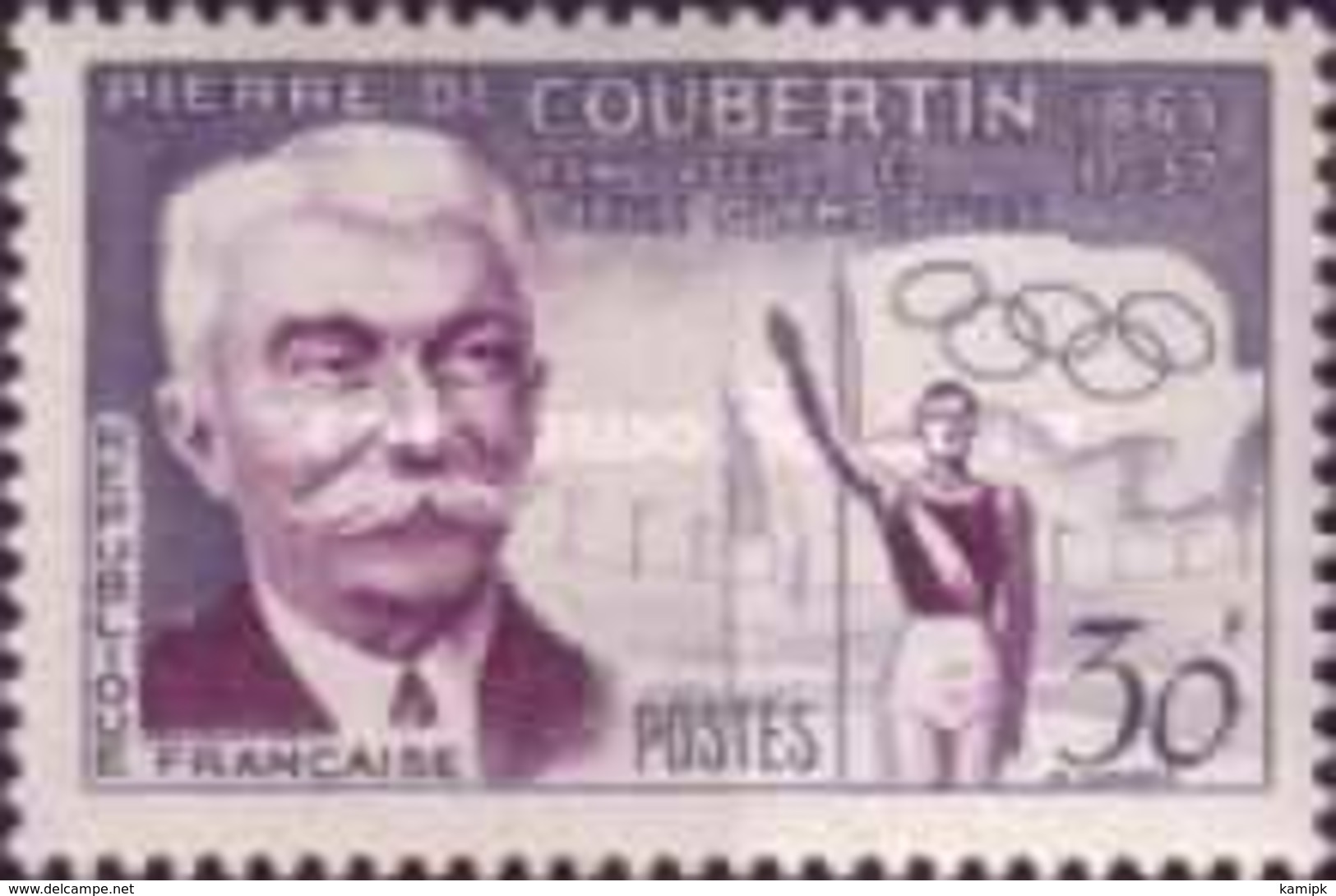 USED France - Olympic Games - Melbourne, Australia	 - 1956 - Usati