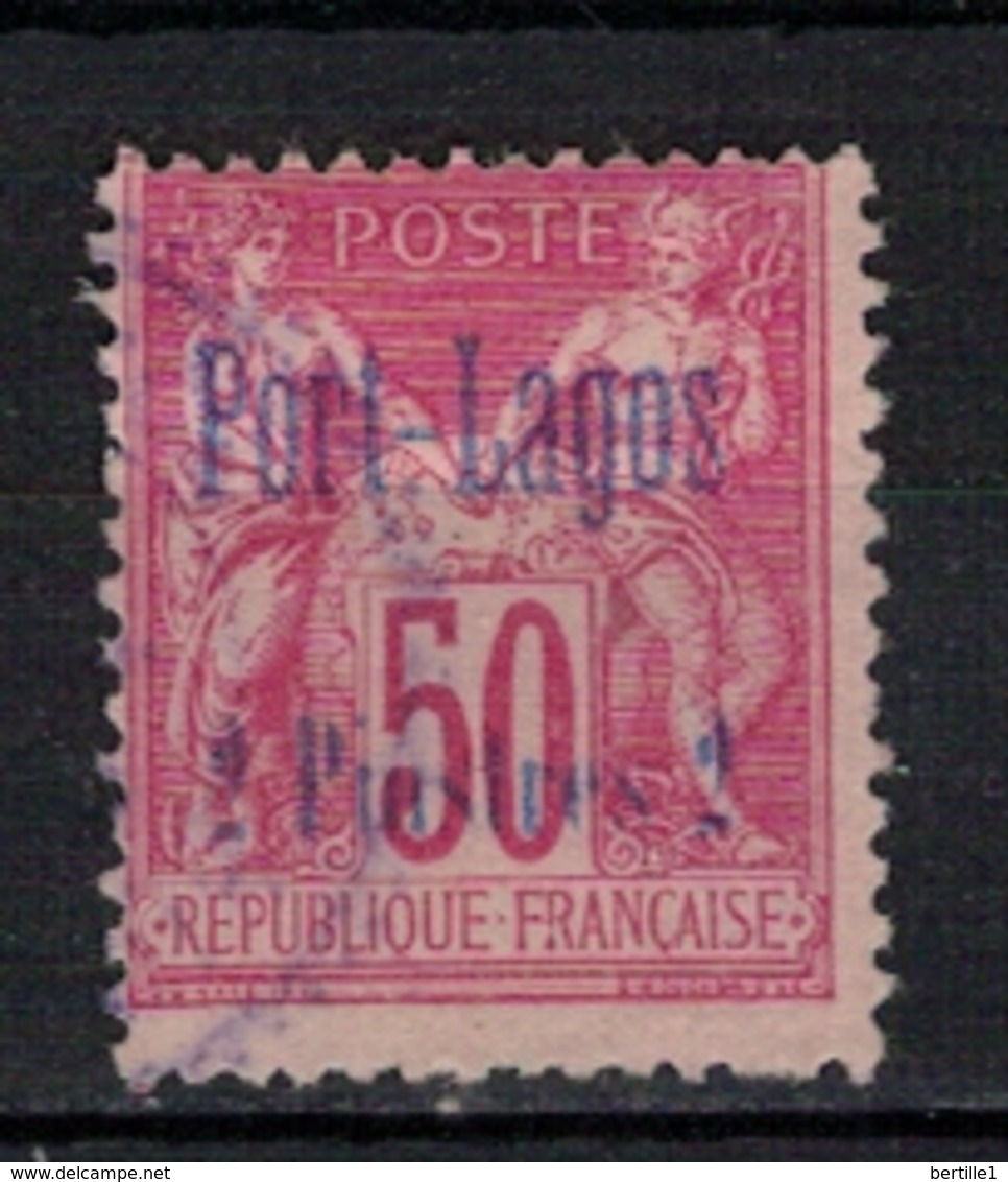 PORT LAGOS       N°  YVERT    5     OBLITERE       ( O   3/ 42  ) - Used Stamps