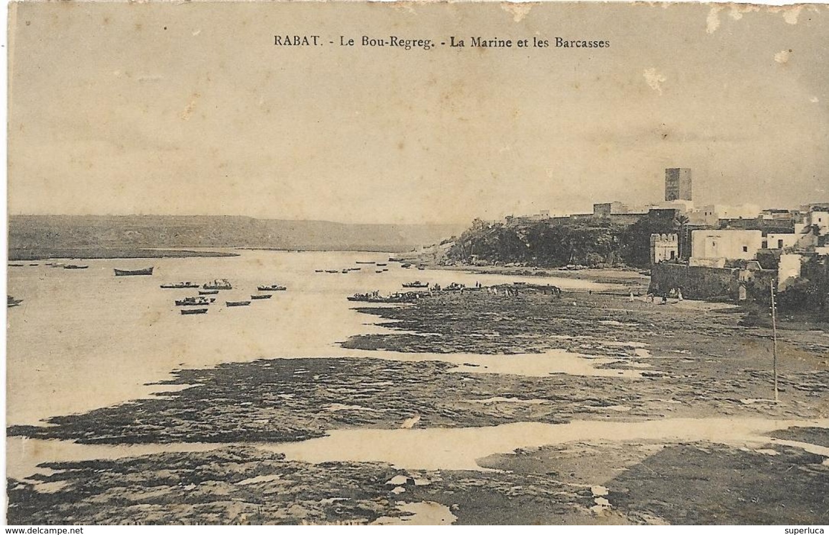 6-RABAT-LE BOU-REGREG-LA MARINE ETLES BARCASSES - Rabat