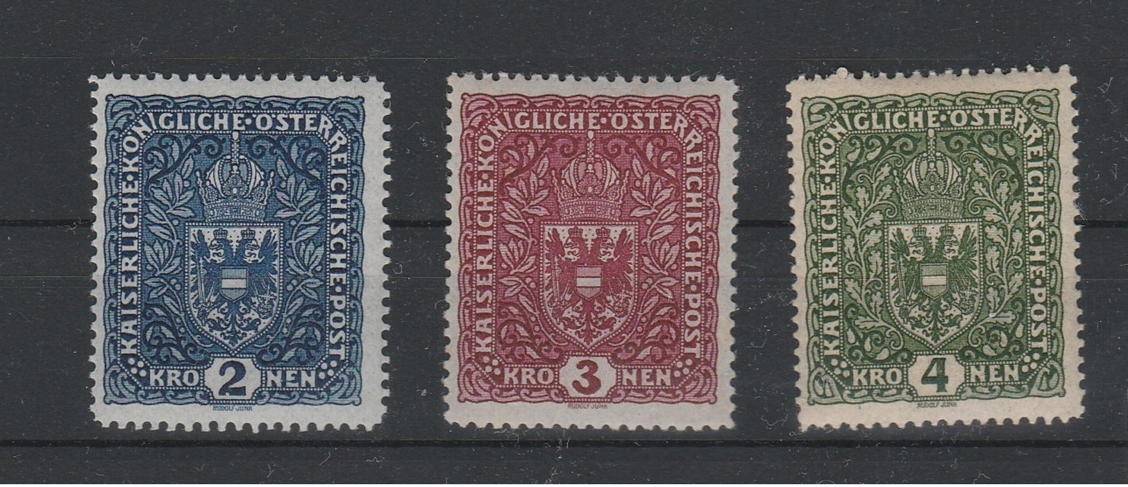 Mi. Nr. 200, 201, 202 Postfrisch - Ungebraucht