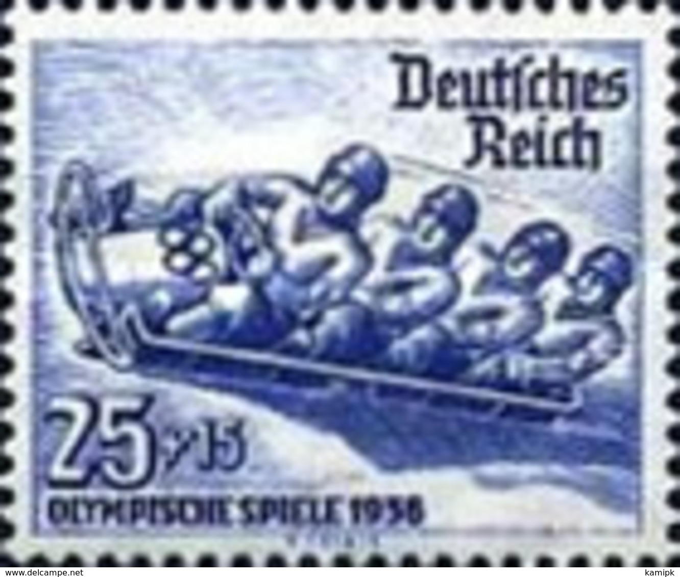 USED German-Empire - Winter Olympic Games - Garmisch-Partenki	 - 1935 - Used Stamps