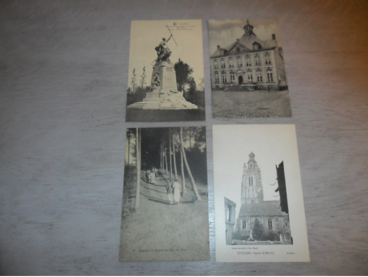 Grand beau lot de 100 cartes postales de Belgique        Groot mooi lot van 100 postkaarten van België