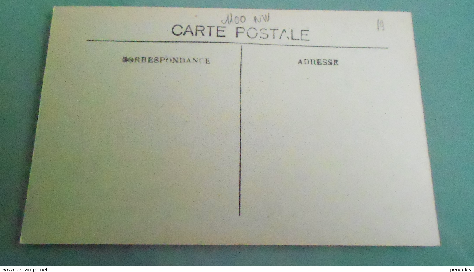 19	CARTE DE	POMPADOUR	N° DE CASIER 	1100 NN - Autres & Non Classés