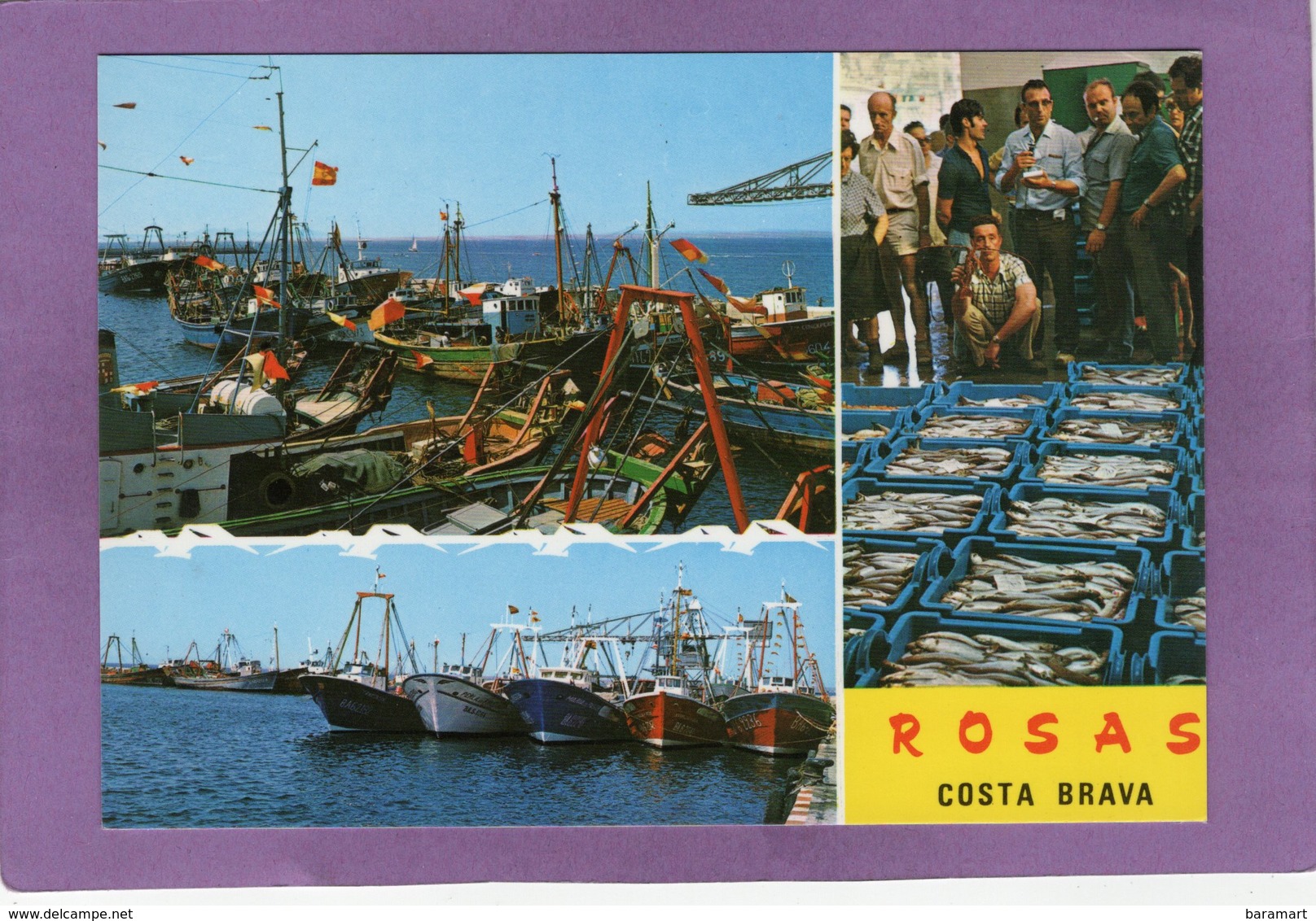 ROSAS Costa Brava Puerto Pesquero Y Lonja - Gerona