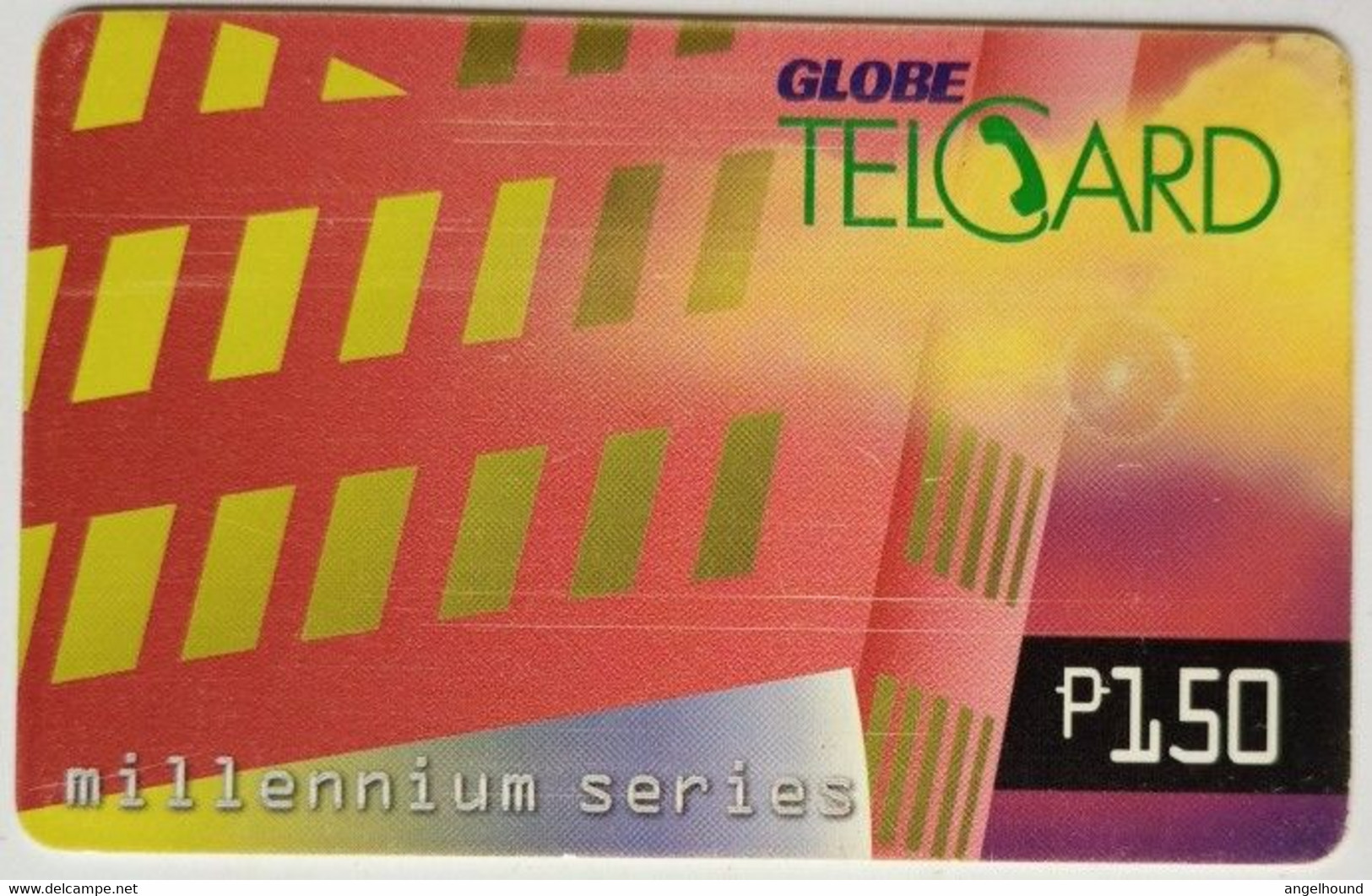 Philippines Globe Telecom 150 Peso Chip Card " Millennium Series - Sky " - Filippine