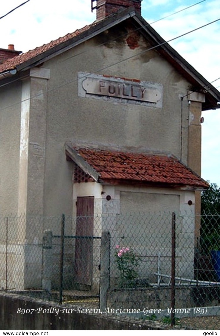 Poilly-sur-Serein (89)- Ancienne Gare (Edition à Tirage Limité) - Autres & Non Classés