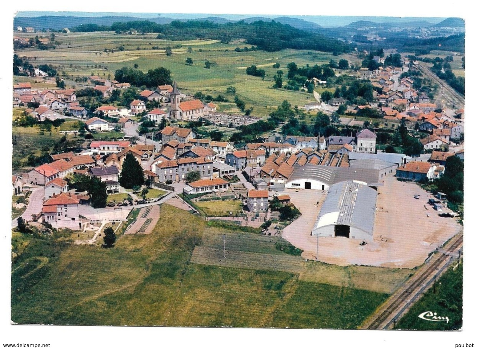 88 Lépanges Sur Vologne Vue Générale Aérienne - Autres & Non Classés