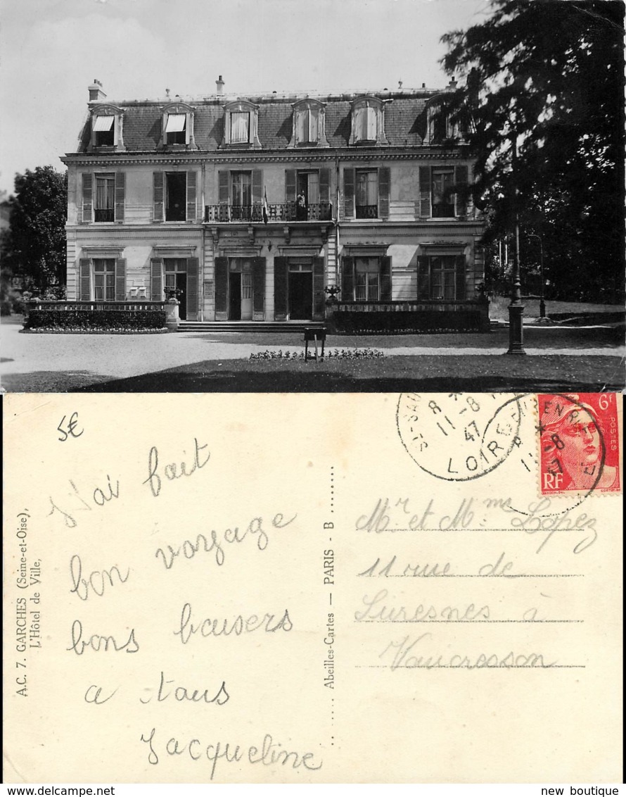 NB - [512576]France  - (92) Haut De Seine, Garches, L'Hôtel De Ville - Garches