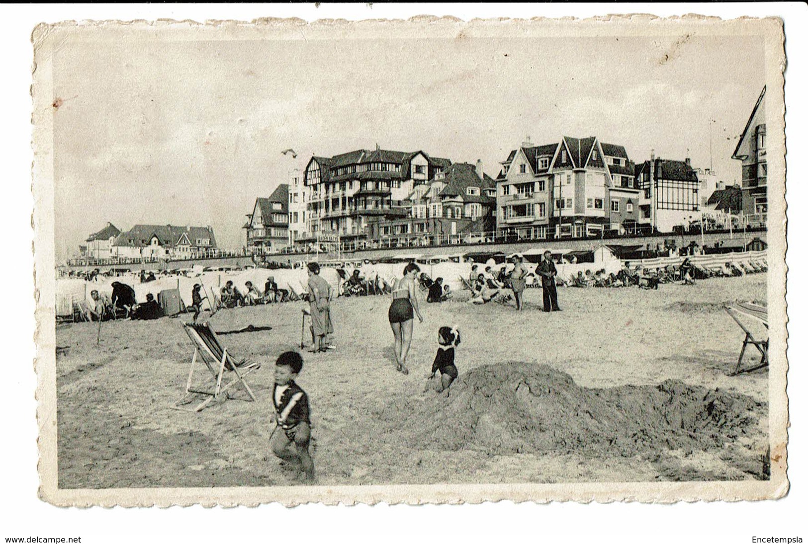 CPA - Carte Postale -Belgique - De Haan- La Plage  VM1380 - De Haan