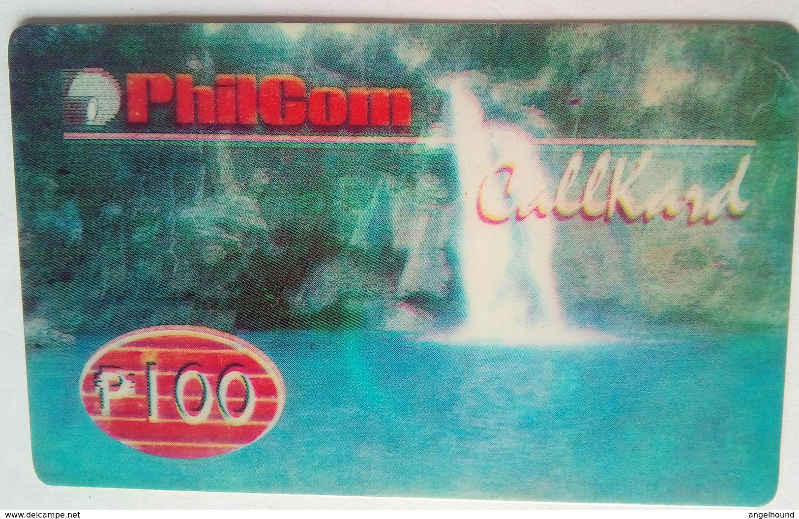Philcom 100 Pesos Waterfalls - Philippines