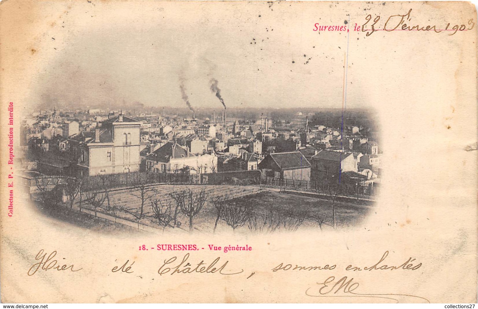 92-SURESNES-VUE GENERALE - Suresnes